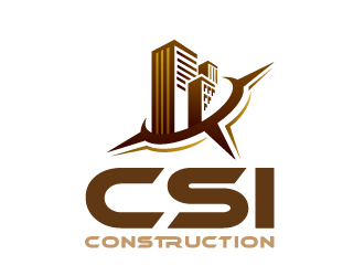 Csi Construction Logo Design - 48hourslogo.com