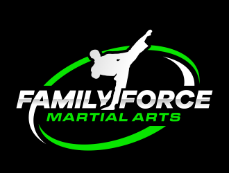 Family Force Martial Arts Logo Design