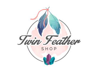 Twin Feather Shop  Logo Design