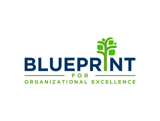Blueprint for Organizational Excellence Logo Design