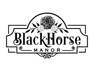 BlackHorse Manor Logo Design