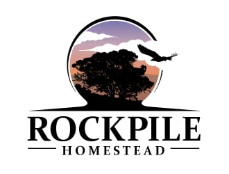 Rockpile Homestead Logo Design