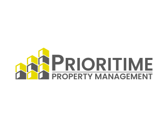Prioritime Property Management Logo Design