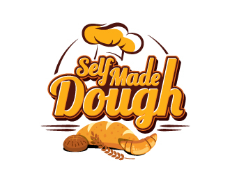 Self Made Dough Logo Design