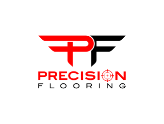 Precision Flooring Logo Design