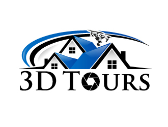 3D Tours Logo Design