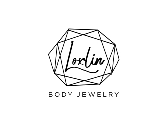 Loxlin Body Jewelry Logo Design