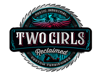 Two Girls Reclaimed Logo Design