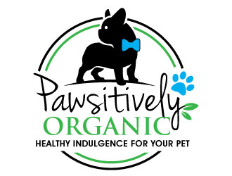 Pawsitively Organic Logo Design