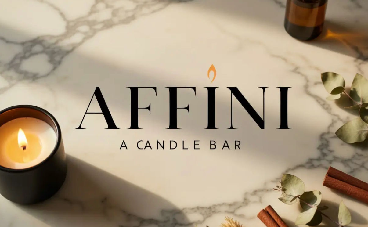 How Crowdsourced Logo Design help “Affini” Craft a Sophisticated Candle Brand Identity