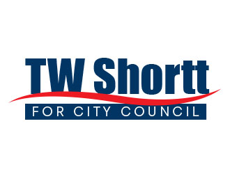 TW Shortt For City Council logo design by Sorjen