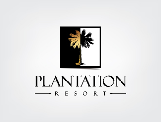 Plantation Resort logo design by BTmont