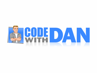 Code with Dan logo design by ingepro
