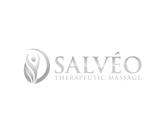 Salvéo Therapeutic Massage logo design by peacock