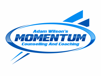 Adam Wilson's Momentum Counselling and Coachin Logo Design