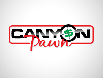 CANYON PAWN logo design by dondeekenz