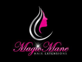 Magic Mane Hair Extensions Logo Design - 48hourslogo