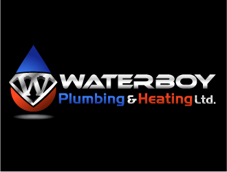 Waterboy Plumbing & Heating Ltd. logo design by Dawnxisoul393