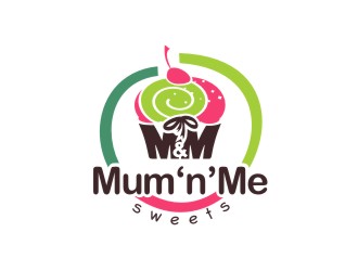 Mum 'n' Me Sweets logo design by ramapea