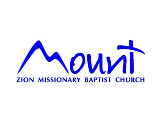 Mount Zion Missionary Baptist Church logo design - 48HoursLogo.com