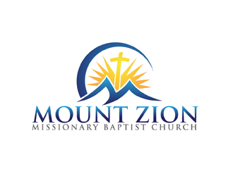 Mount Zion Missionary Baptist Church logo design - 48HoursLogo.com