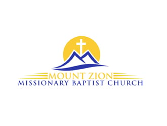 Mount Zion Missionary Baptist Church logo design - 48hourslogo.com