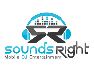 Sounds Right Mobile DJ Entertainment logo design - 48HoursLogo.com