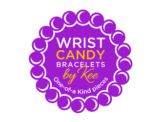 Wrist Candy Bracelets by Kee logo design by logolady