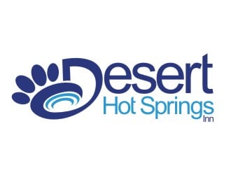 Desert Hot Springs Inn logo design - 48HoursLogo.com