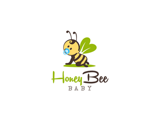 Honey Bee Baby logo design - 48hourslogo.com