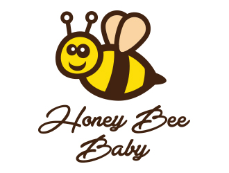 Honey Bee Baby logo design - 48hourslogo.com