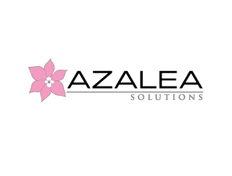 Azalea Solutions logo design - 48HoursLogo.com