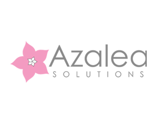 Azalea Solutions logo design - 48HoursLogo.com