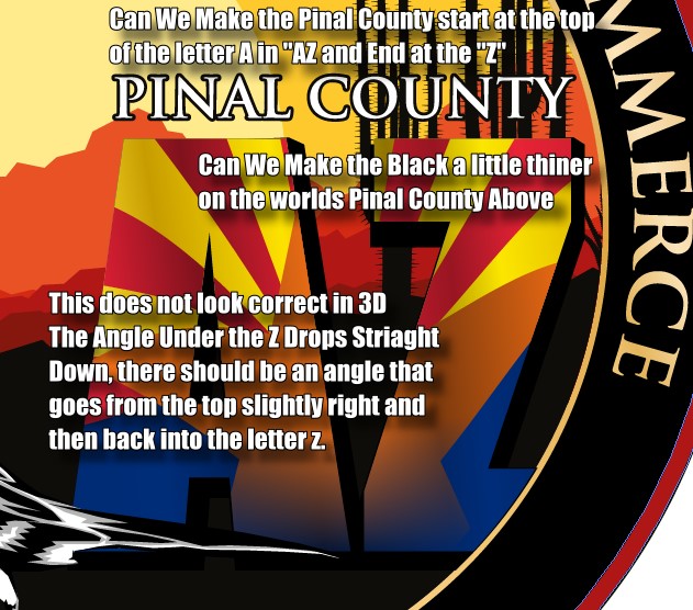 Pinal County Chamber of Commerce logo design - 48hourslogo.com