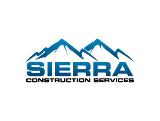 SIERRA CONSTRUCTION SERVICES (SCS) logo design - 48hourslogo.com