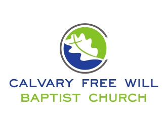 Calvary Free Will Baptist Church logo design - 48HoursLogo.com