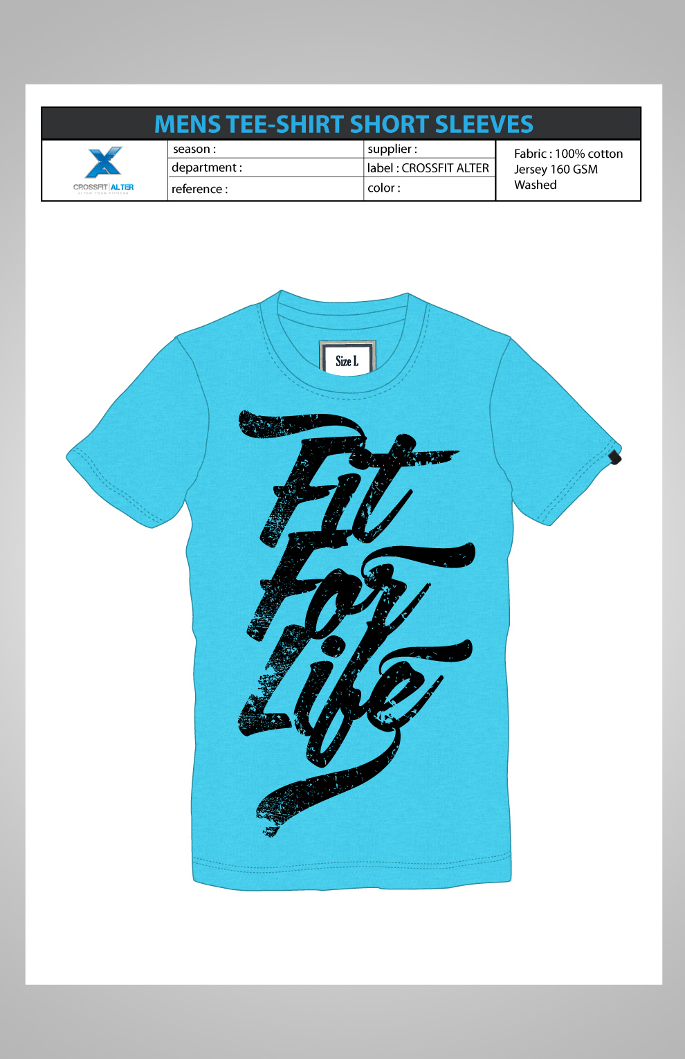 CrossFit Alter Member T-shirt logo design by jefdefy