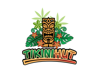 Tikini Hut logo design - 48HoursLogo.com