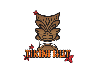 Tikini Hut logo design - 48HoursLogo.com