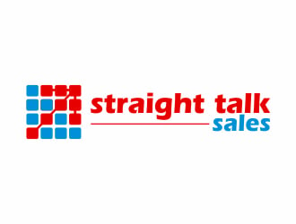 straight talk sales logo design by ingepro