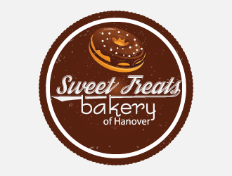 Sweet Treats Bakery of Hanover logo design - 48HoursLogo.com