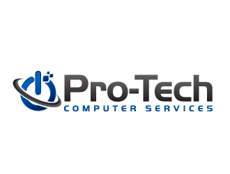 Pro-Tech Computer Services logo design - 48HoursLogo.com