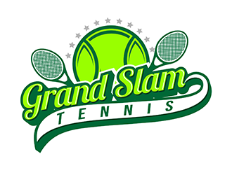 Grand Slam Tennis logo design - 48hourslogo.com