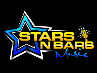 Stars N Bars Music logo design - 48HoursLogo.com