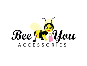 Bee You Accessories logo design - 48HoursLogo.com