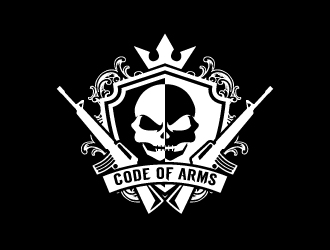 CODE OF ARMS logo design - 48HoursLogo.com