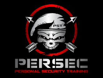 Persec - Personal Security Training logo design - 48HoursLogo.com