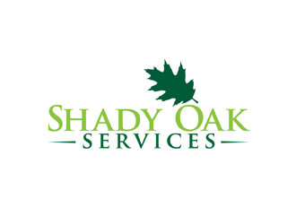 Shady Oak Services logo design - 48HoursLogo.com