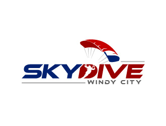 Skydive Windy City logo design - 48HoursLogo.com