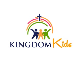 Kingdom Kids logo design - 48HoursLogo.com